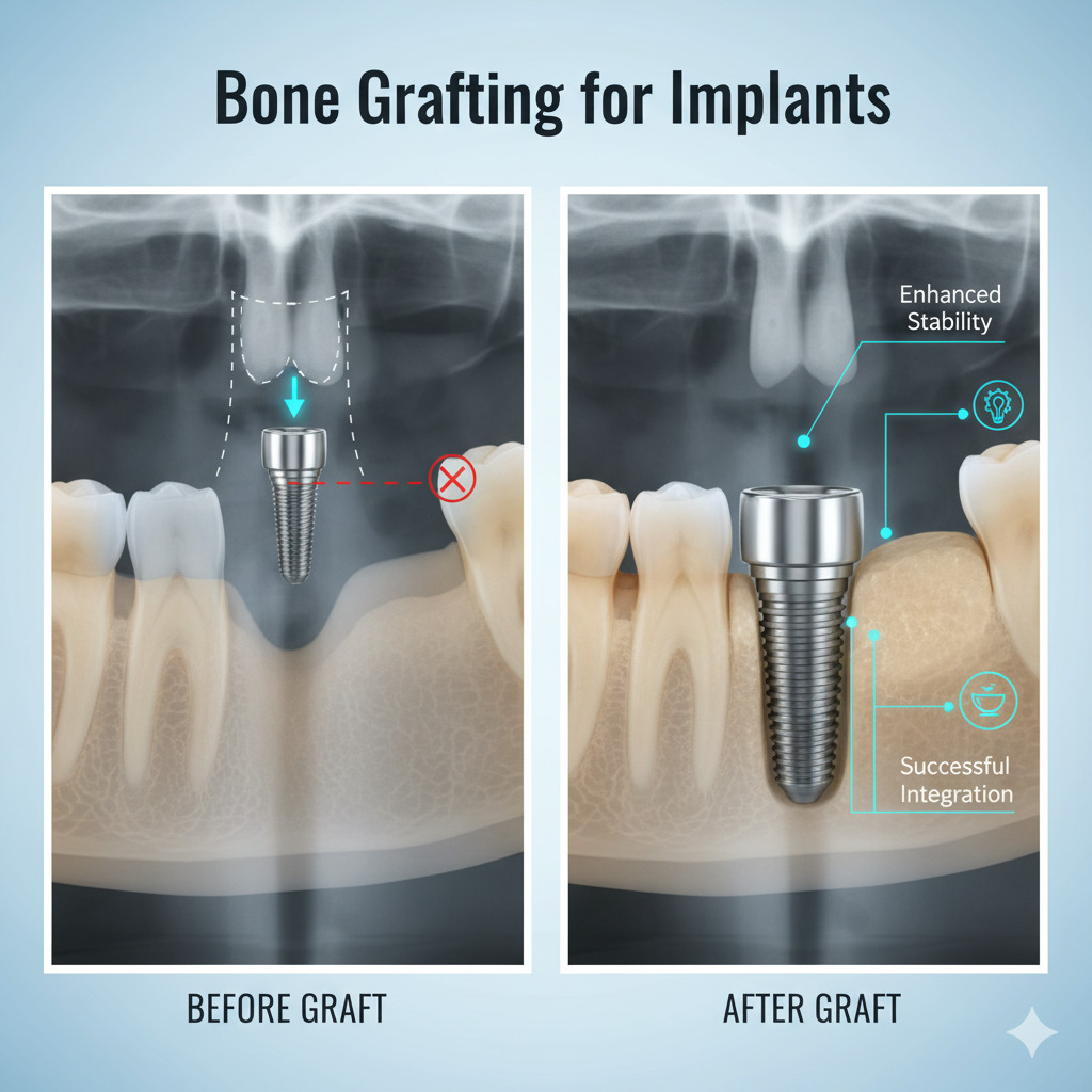 Bone Grafting for Implants